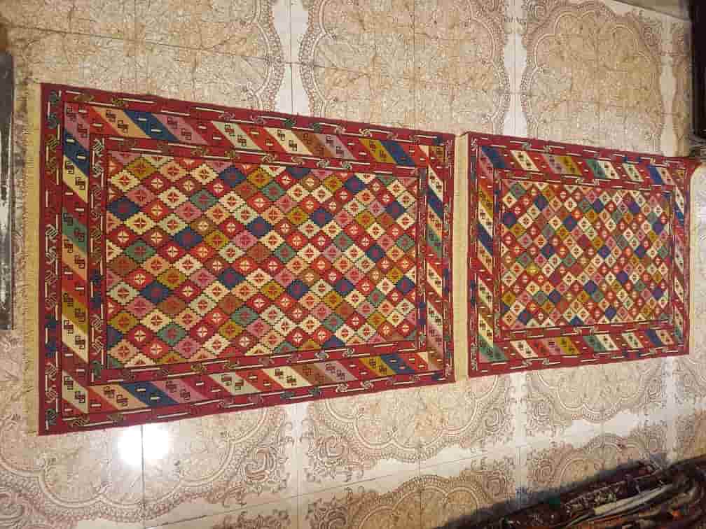 تصویر 4 از قیمت گلیم دستباف سوزنی مدرن + خرید باور نکردنی